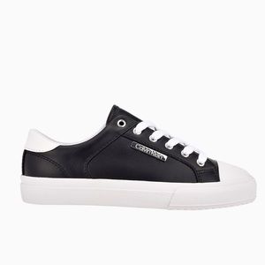 Women’s Calvin Klein Black Teona Logo Sneaker Shoes